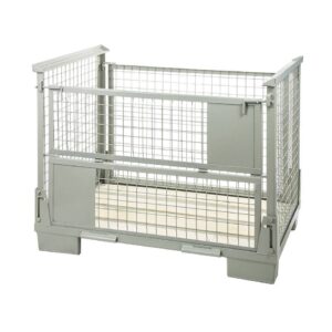 Gitterbox GIBO 1240x835x970 mm, plegable, usado