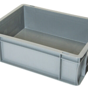Caja apilable Euronorma, cerrada, básica