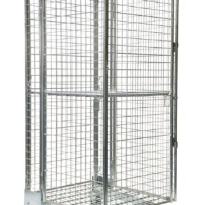 Carro de seguridad 850x735x1690 mm, encajable en A, usado