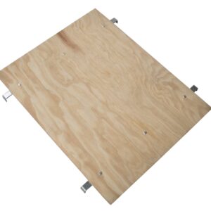 Estante madera contrachapada 750x600x10 mm, usado