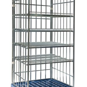 Carro 3 laterales 810x720x1808 mm, 4 estantes